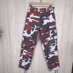 Rothco BDU Pants Mens Small R Red Camo Cargo Fatigue Stock# 1227-0429-KP-0704